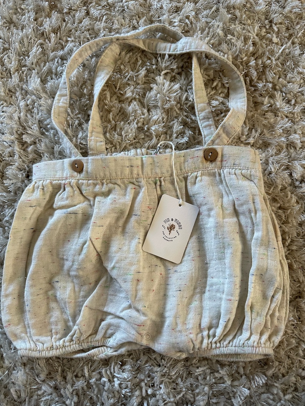 Fin & Vince Suspender Short Confetti *READ*